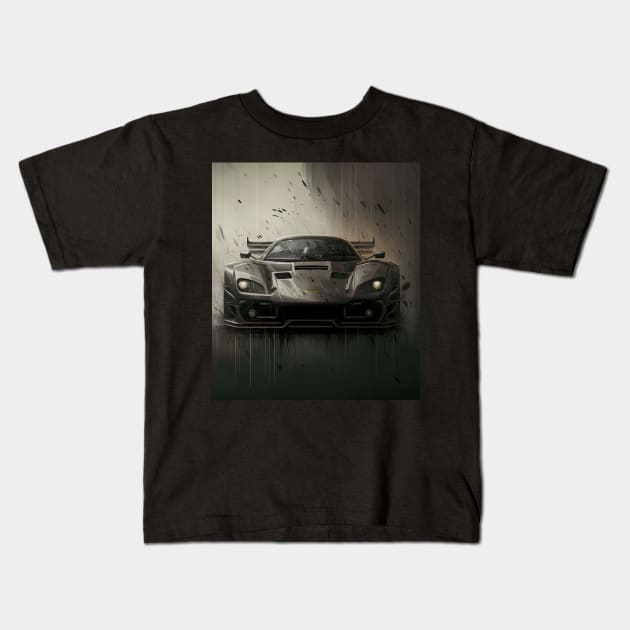 Supercar Kids T-Shirt by SteamboatJoe